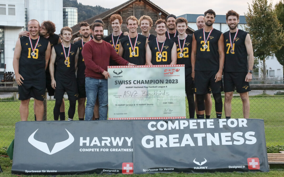 Die ersten Meistertitel in der HARWY NFFL