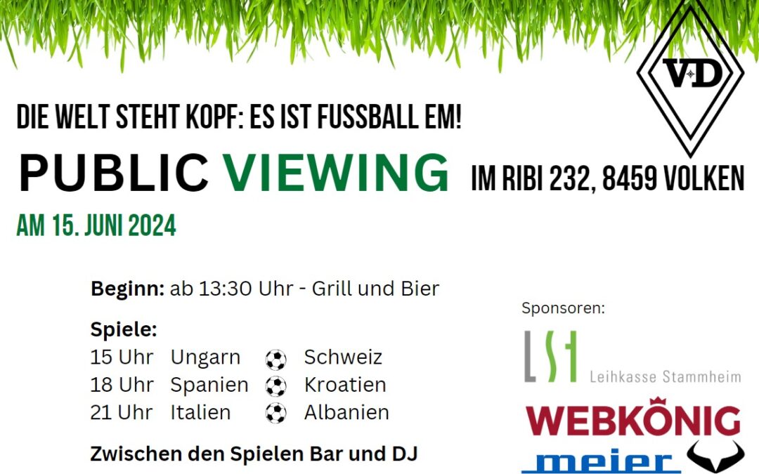 EM-Public Viewing von VD GALAXY