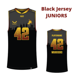 Warriors Practice Jersey black - JUNIORS