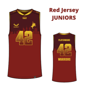 Warriors Game Jersey red - JUNIORS