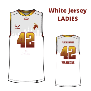 Warriors Practice Jersey white - LADIES