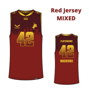 Warriors Game Jersey red - MIXED
