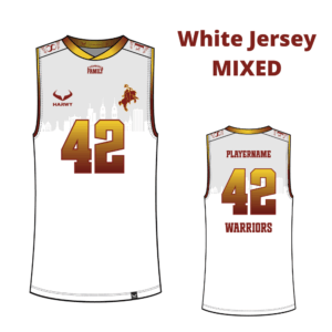 Warriors Practice Jersey white - MIXED