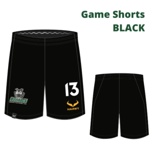 Bulldogs Game Shorts - black