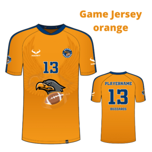Buzzards Game Jersey - orange