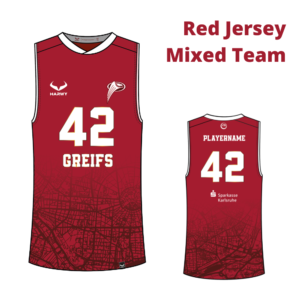 Greifs Game Jersey (Mixed Team) - red