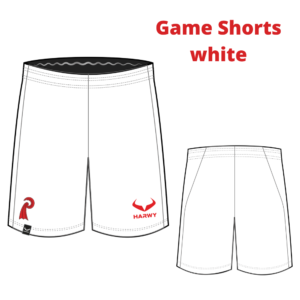 Pioneers Game Shorts - white