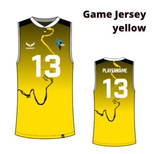Cardinals Game Jersey - yellow