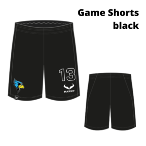 Cardinals Game Shorts - black
