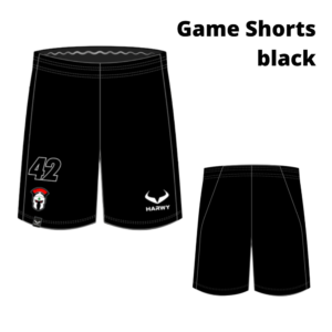Centurions Game Shorts - black