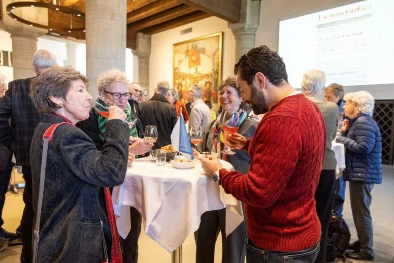 HARWY Gründer Beat Wyss beim Winterhilfe-Apero