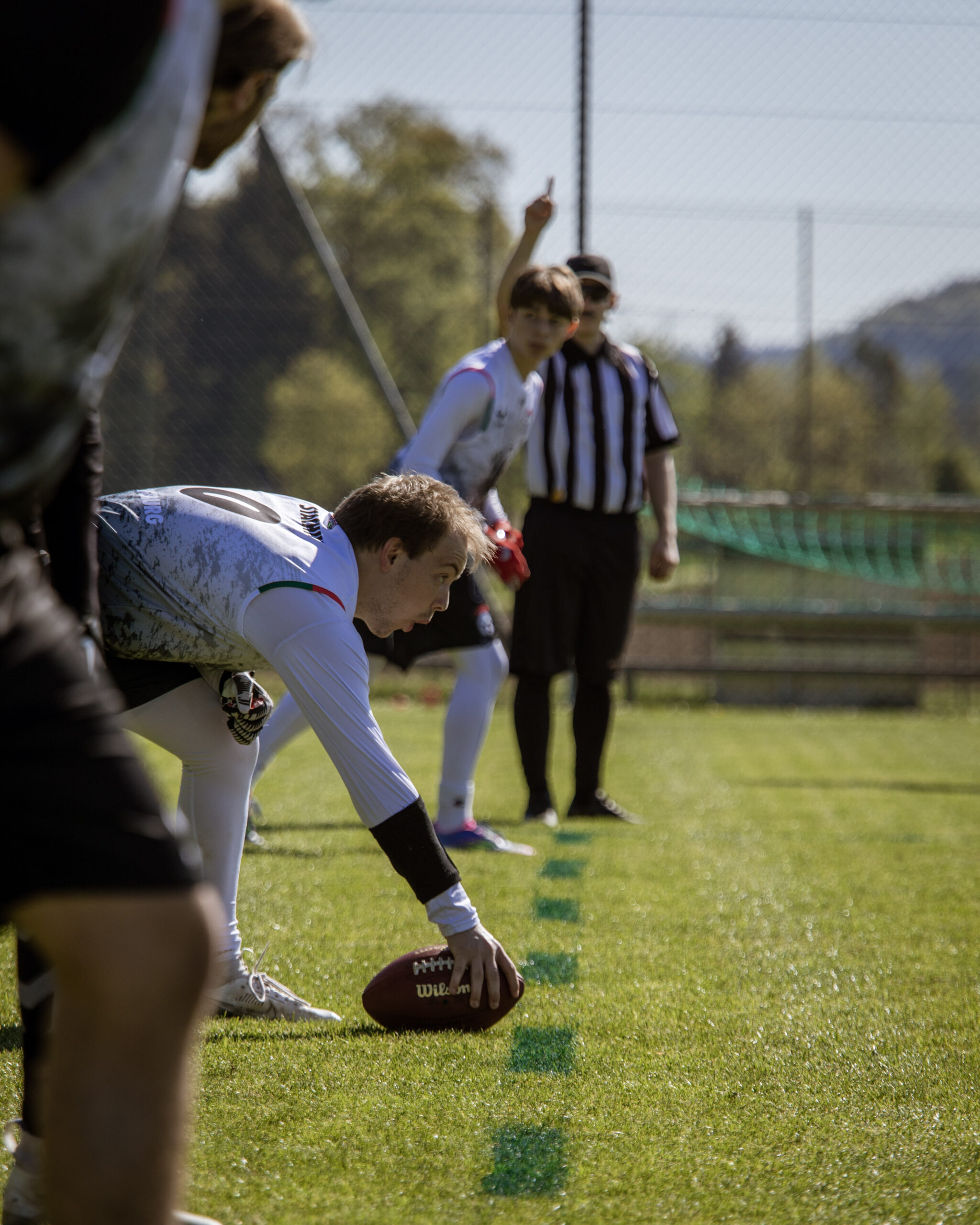 Flagfootball am HARWY Bowl