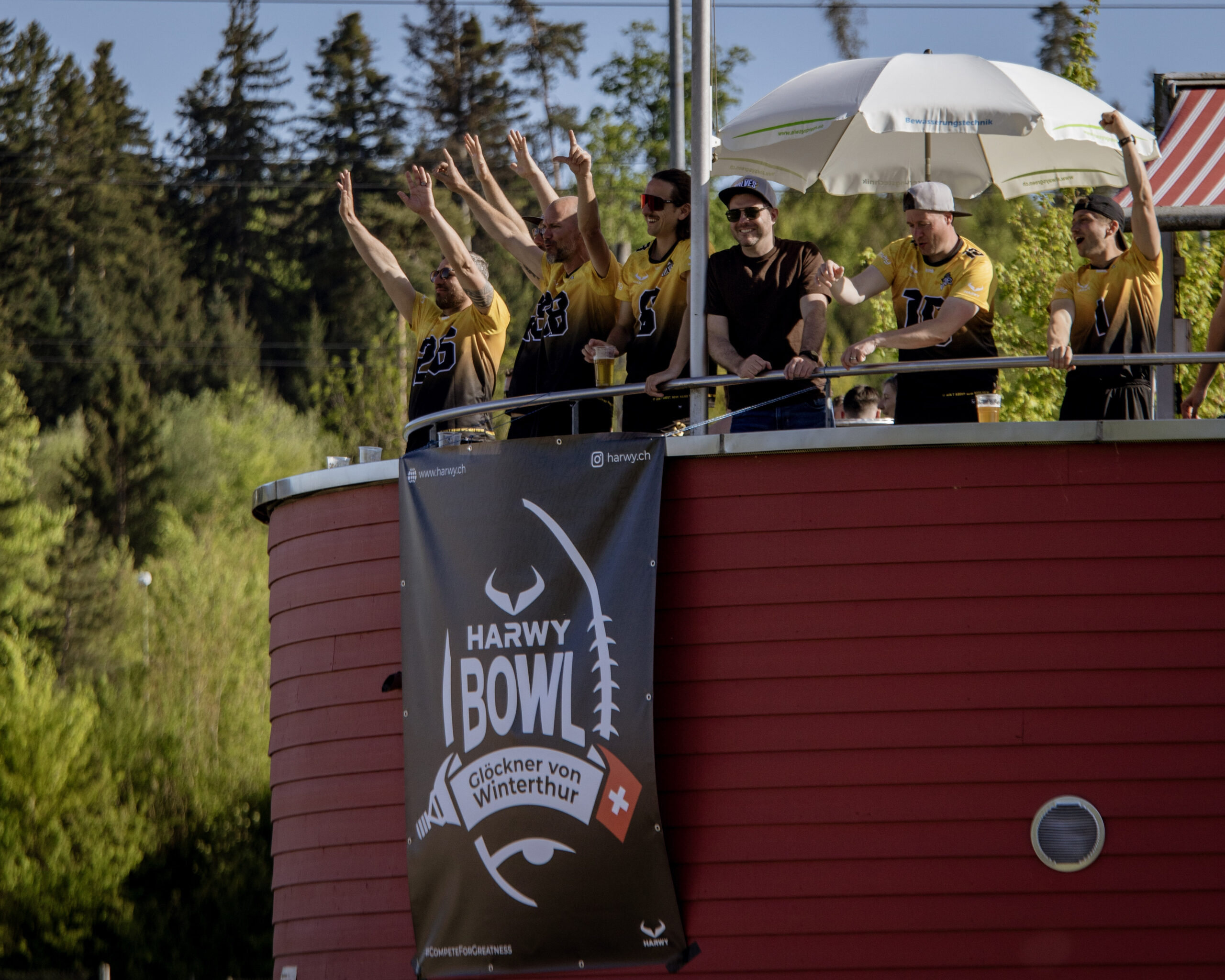 Santenburger Wolves feiern