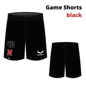 Flying Monkey Game Shorts - black