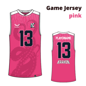 Kraken Game Jersey - pink