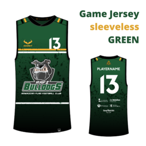 Bulldogs Game Jersey sleeveless - green