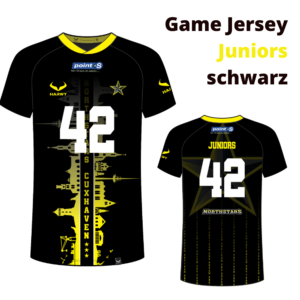 Northstars Jersey Juniors - schwarz