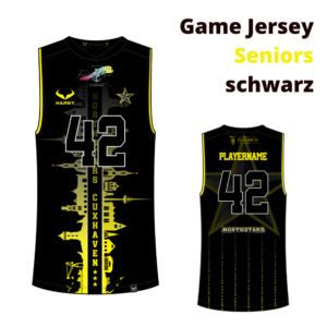 Northstars Jersey Seniors - schwarz