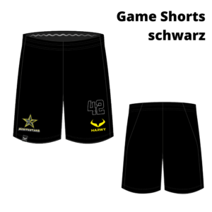 Northstars Game Shorts - schwarz