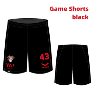 Pirates Game Shorts - black