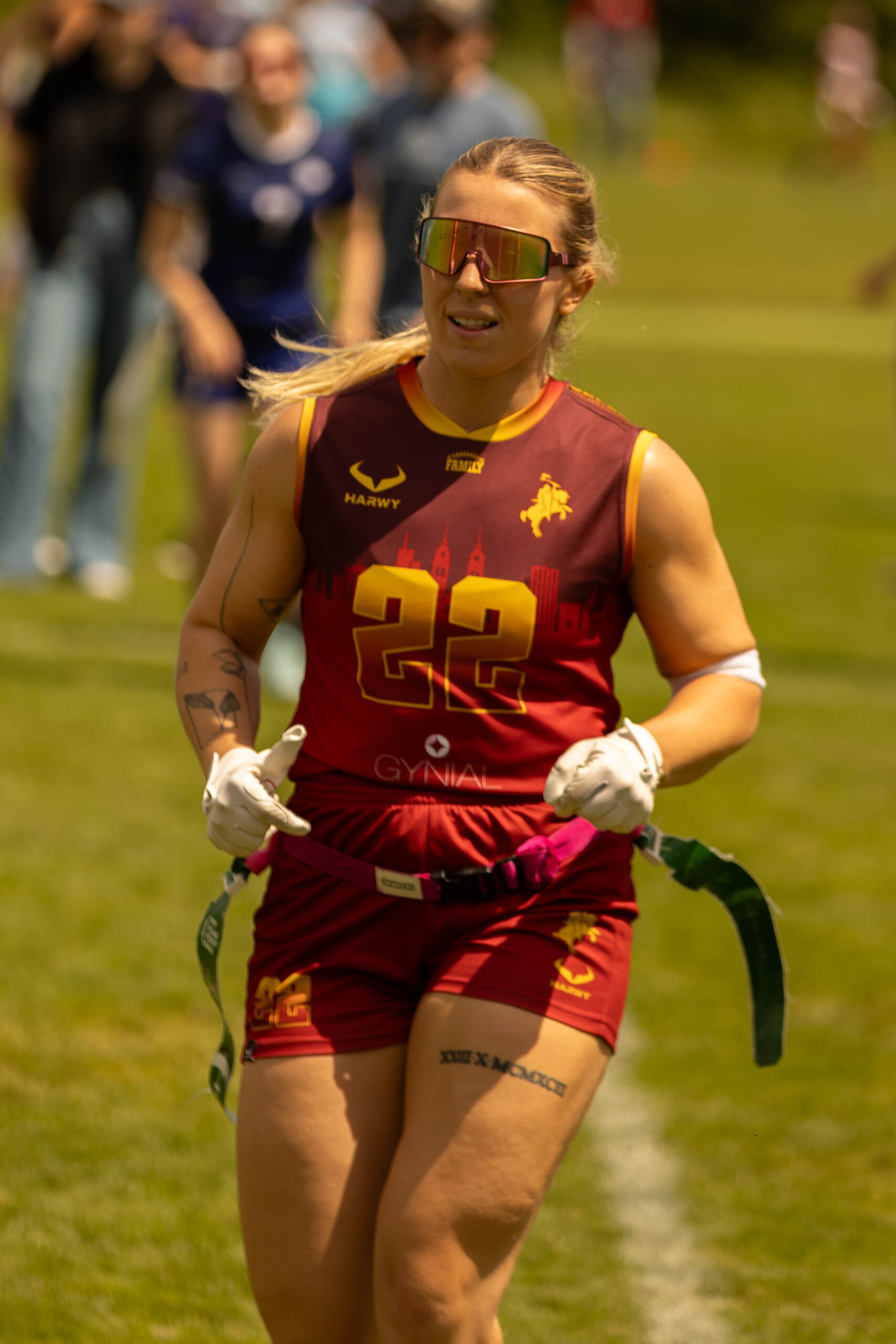 HARWY Flagfootball Kollektion für die Winterthur Warriors