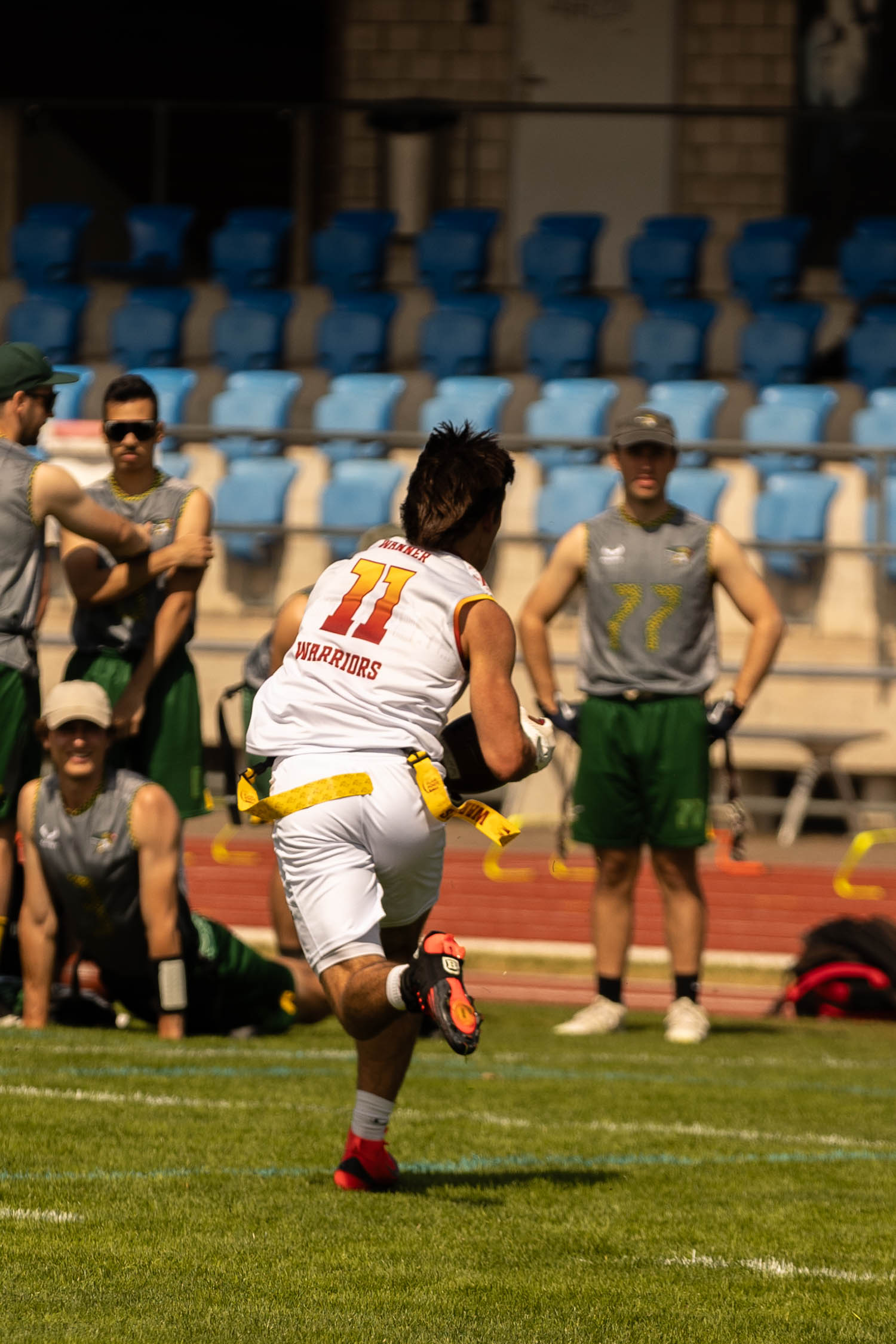 HARWY Flagfootball Kollektion für die Winterthur Warriors