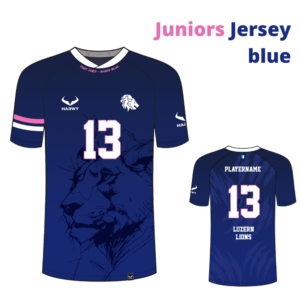 Lions Juniors Game Shirt - blue