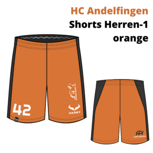 HC Andelfingen Shorts H1 - orange