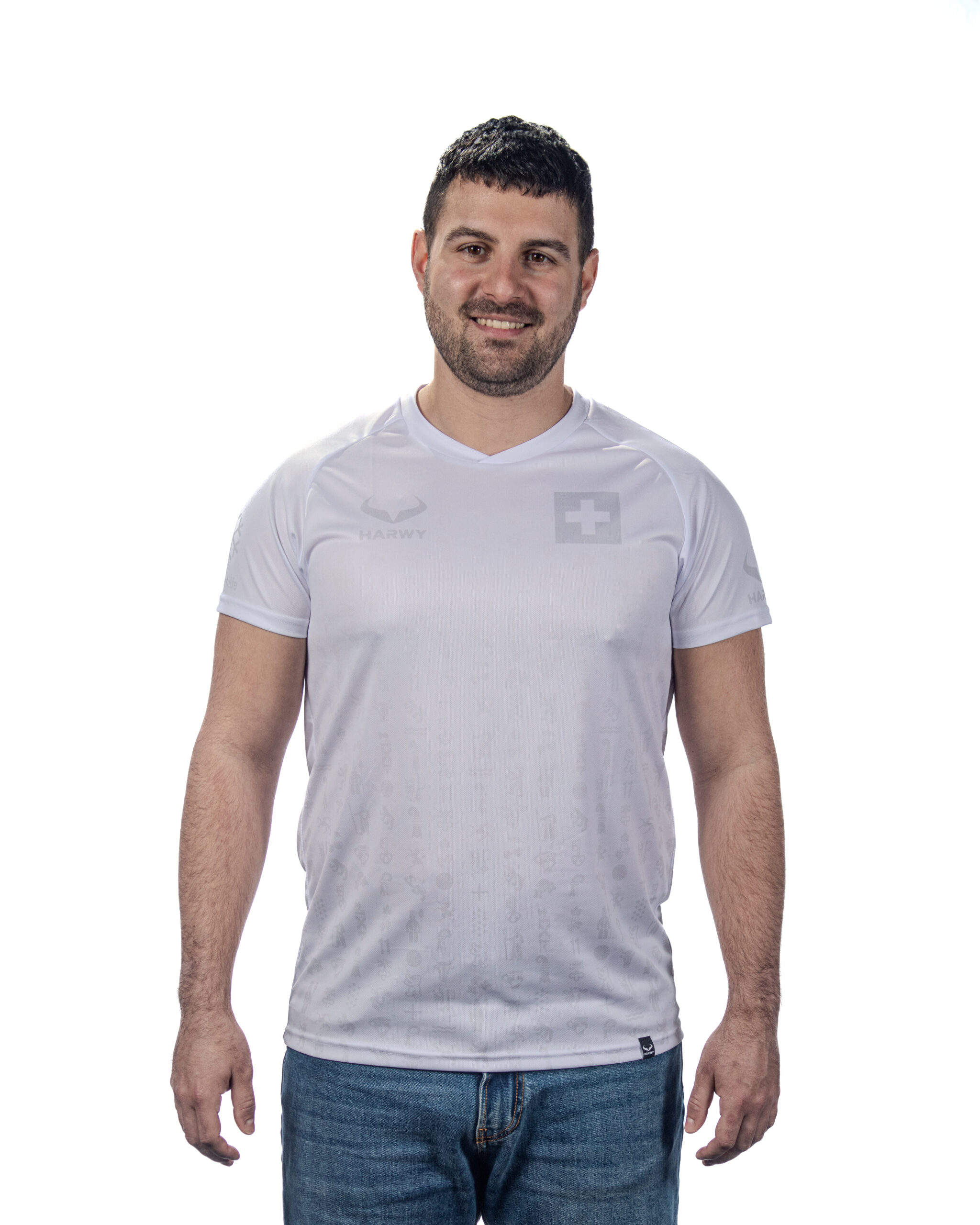 HARWY Hopp Schwiiz Trikot 2026 - weiss