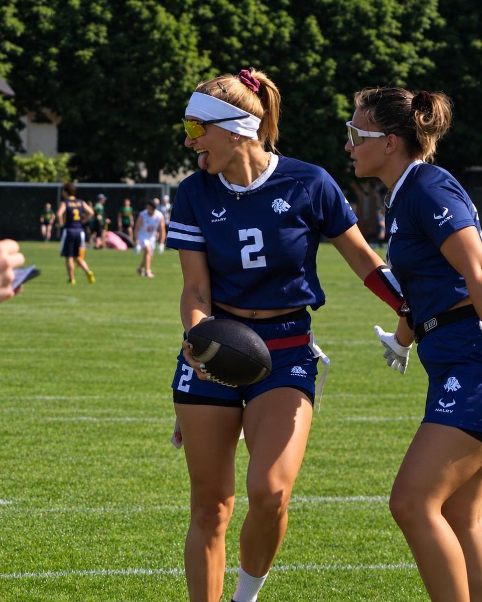 Luzern Lions im Flagfootball-Trikot von HARWY